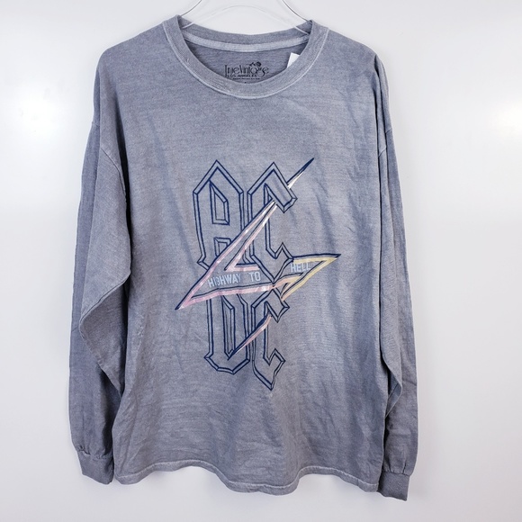 True Vintage AC/DC Long Sleeve Tee NWT Medium - Picture 2 of 5